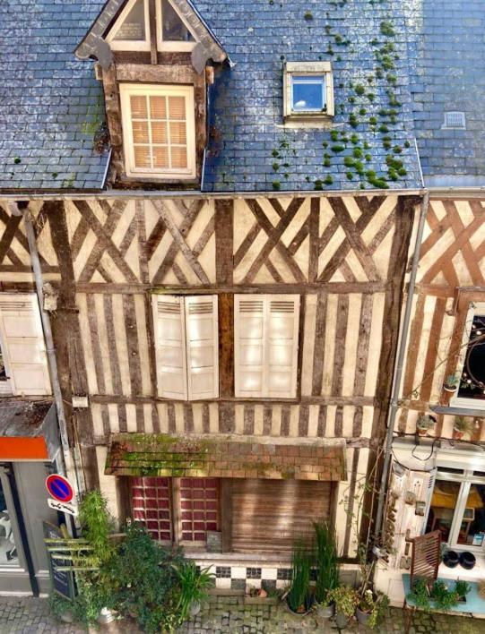Escapade A Honfleur Apartment Exterior foto