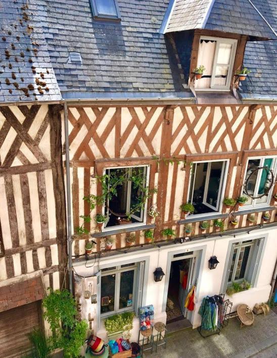Escapade A Honfleur Apartment Exterior foto